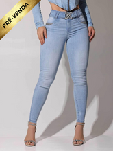 CALÇA JEANS FEMININA CINTURA SUPER ALTA