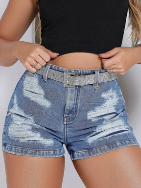 SHORT HOT PANTS COM CINTO