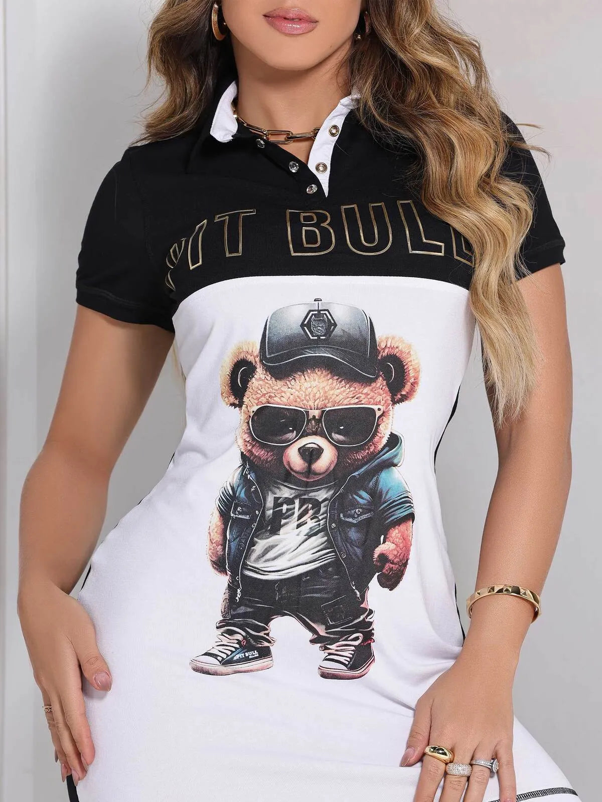 VESTIDO POLO PIT BULL JEANS