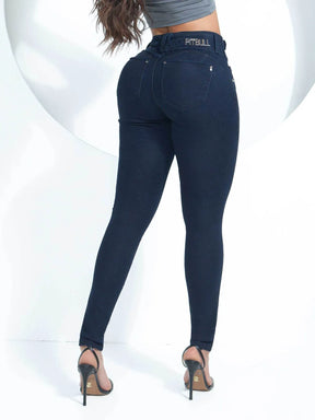 CONJUTO CROPPED + CALÇA SKINNY FEMININA SUPER ESTILOSA PIT BULL