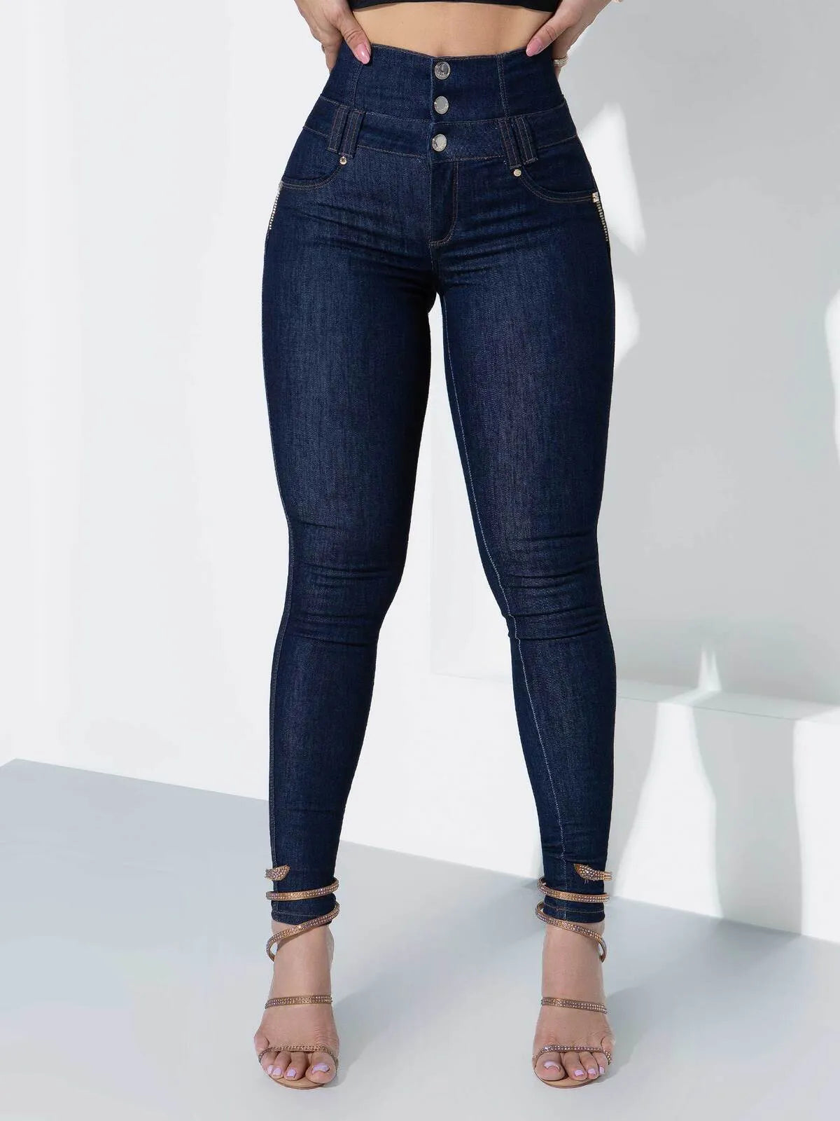 CALÇA JEANS CINTURA PERFEITA